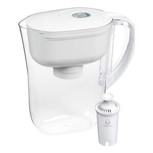 Brita Metro Pitcher Bright White Smart Light Indicator Filter 6 Cup Capacity NEW